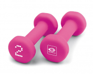 Abilica DumbBells 2x2 kg, Rosa
