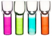 Club Snapsglas 4-pack